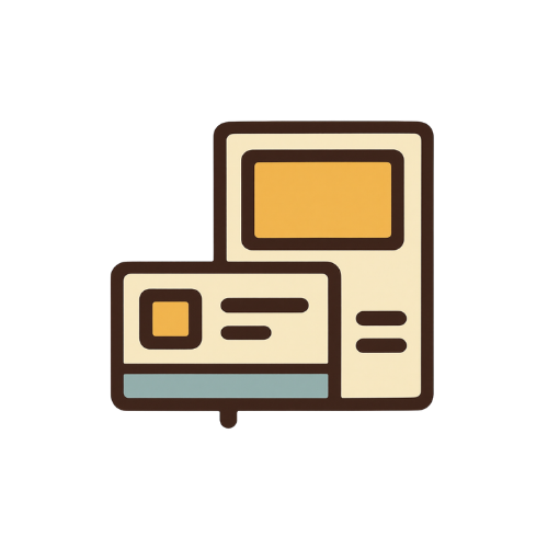icono de diseno de marca y material impreso